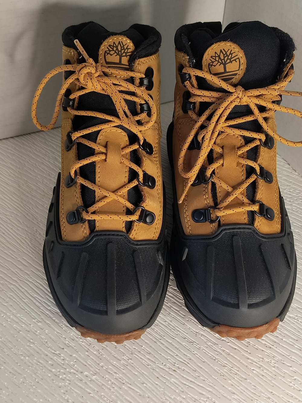 Timberland Waterproof Duck Boot in Wheat/Black